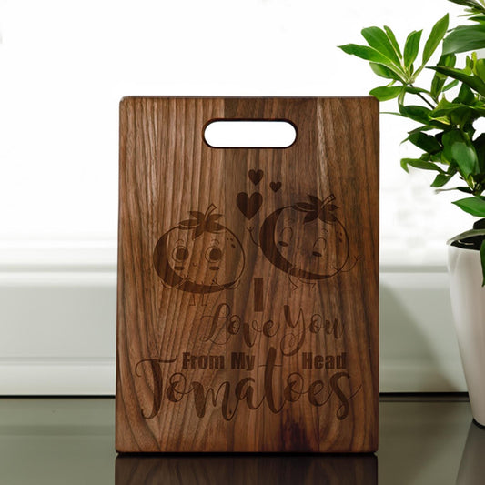 Customized Cutting Board, Christmas, Holiday, Personalization, Christmas Gift, Secret Santa, Christmas For Her ~ BridgensLaser