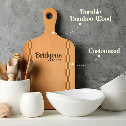 Personalized Cutting Board Engraved Recipe, Grandma's Handwriting, Christmas Gift for Mom, Family Heirloom, Gift for Her | BridgensLaser