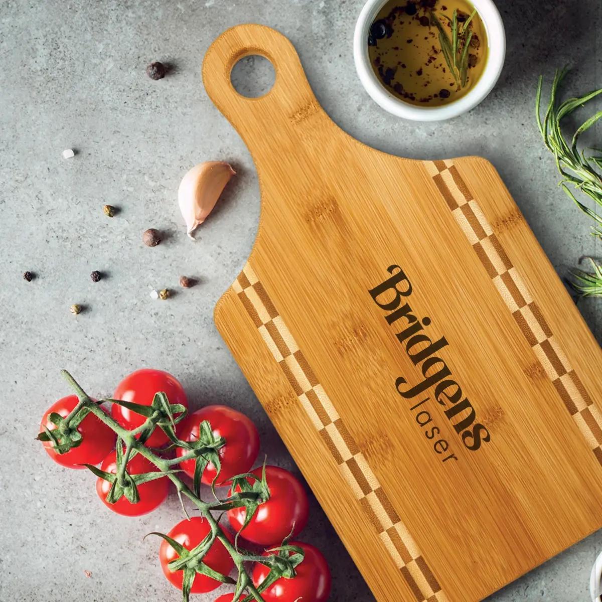 Custom Cutting Board Engraved Recipe, Grandma's Handwriting, Housewarming Wedding Gift, Gifts for Mom, Bridal Shower | BridgensLaser