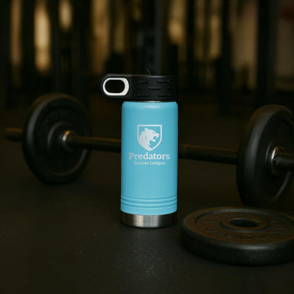 Water Bottle Personalized With Name Or Design, Birthday Gift, Personalized Your LOGO Stainless Steel Tumbler | BridgensLaser Water Bottle