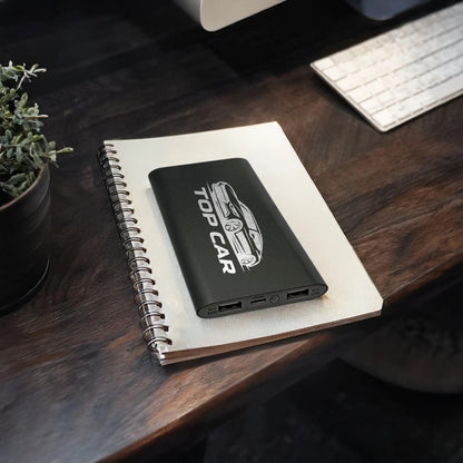Personalized 8000mAh Power Bank – Wireless Charging Pad, Custom Engraved Battery Pack