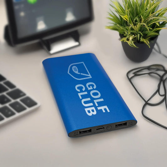 Personalized 8000mAh Power Bank – Wireless Charging Pad, Custom Engraved Battery Pack